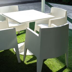 furniture on artificial grass