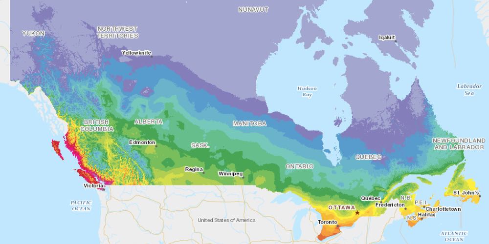 Canada S Plant Hardiness Site Printable Usda Hardines vrogue.co