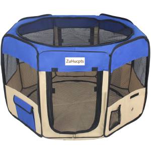 dog travel playpen
