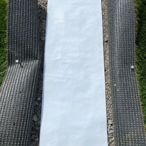 Place Seam Tape in Gap place seam tape in gap